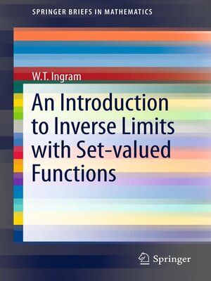 cover image of An Introduction to Inverse Limits with Set-valued Functions
